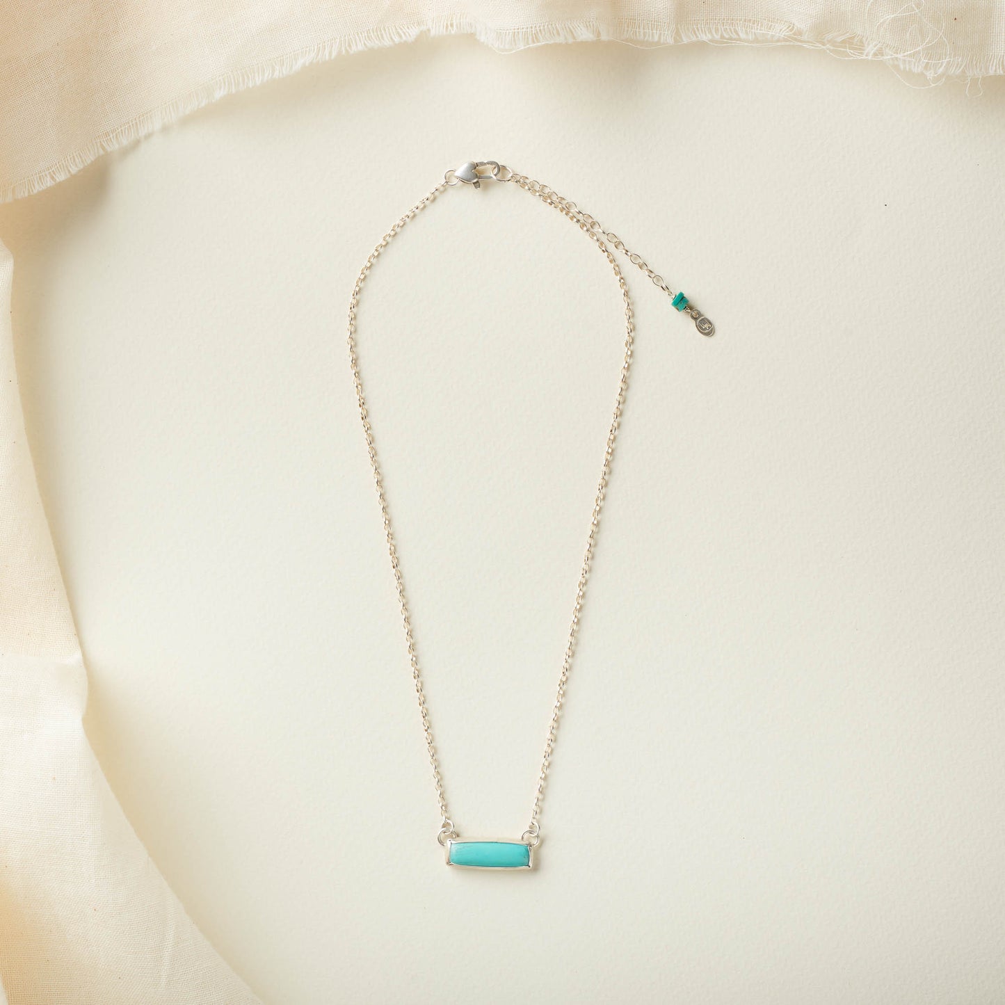 Turquoise Bar Necklace