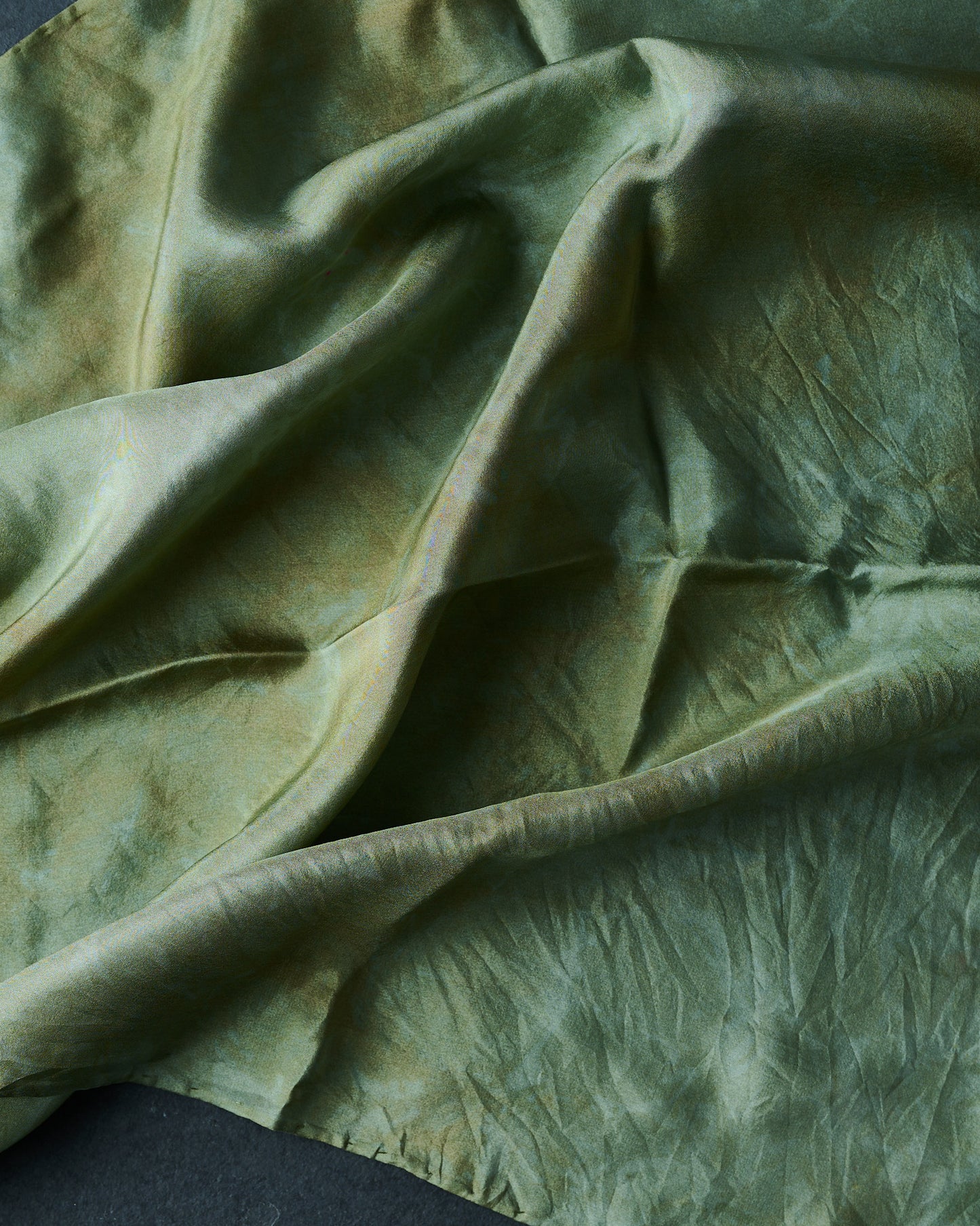 Garden Green Silk Scarves