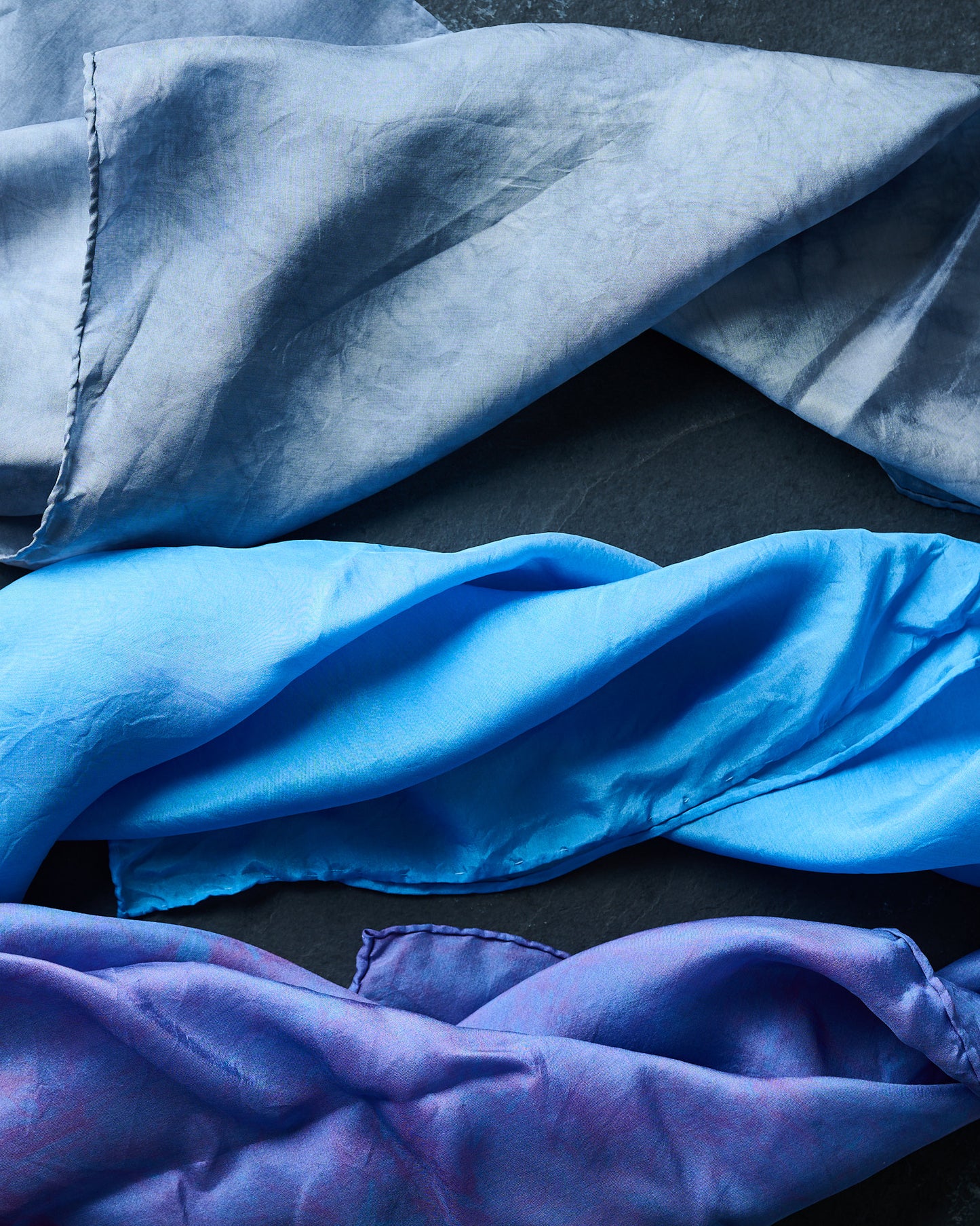 Blueberry Patch Silk Scarves