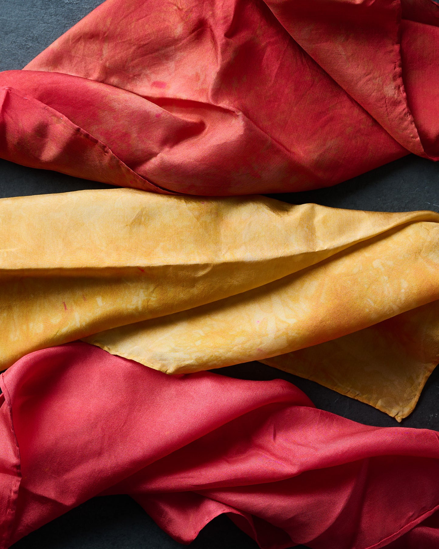 Cutthroat Red Silk Scarves