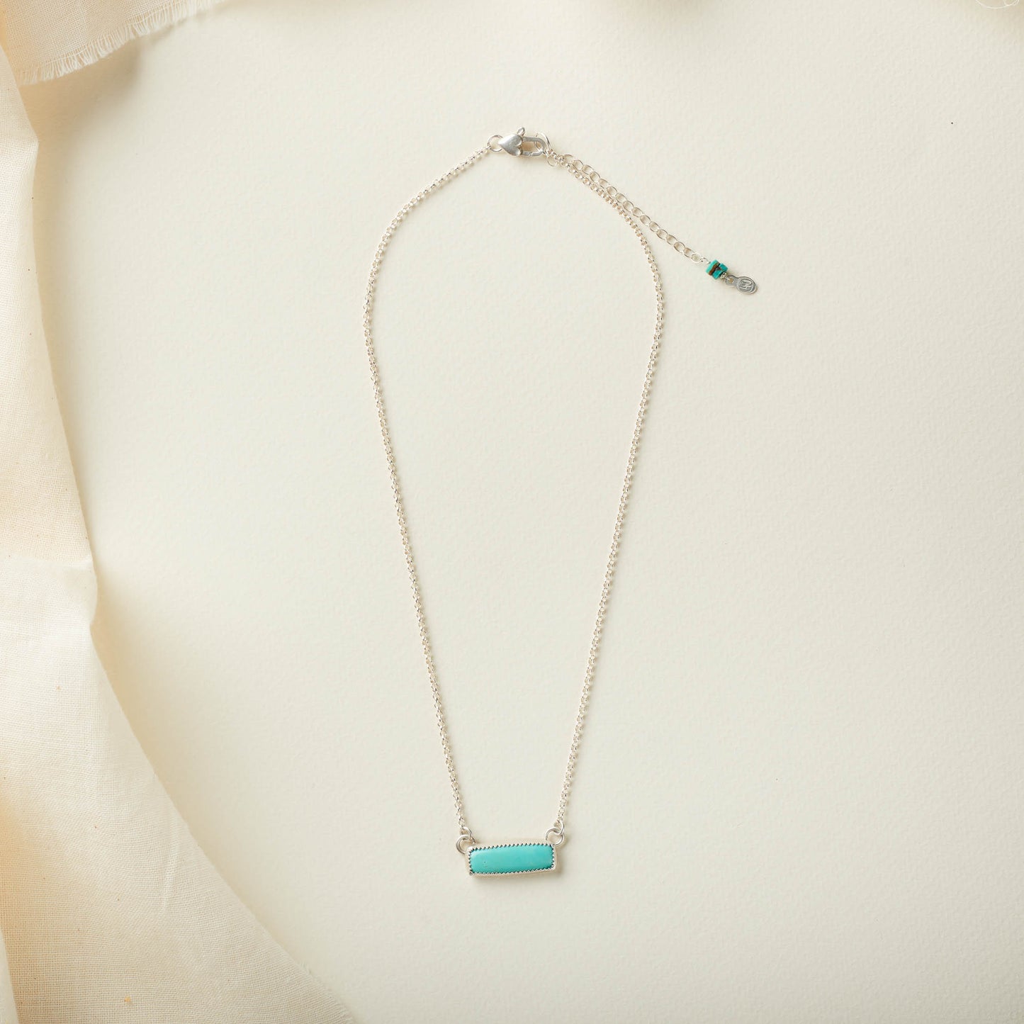 Turquoise Bar Necklace