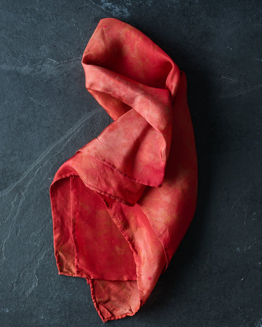 Cutthroat Red Silk Scarves