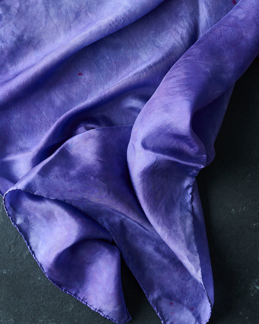 Lupine Silk Scarves