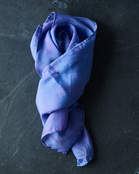 Blueberry Patch Silk Scarves