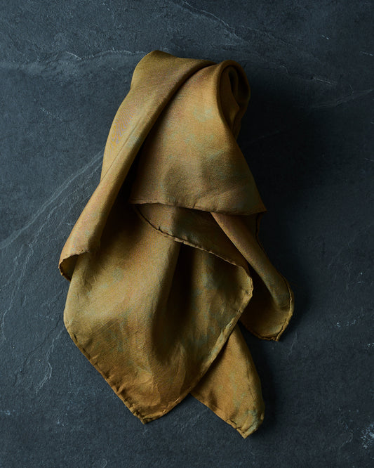 Bronze Silk Scarves